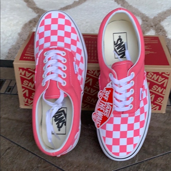 Vans Era Checkerboard Strawberry WMNS - Picture 11 of 16